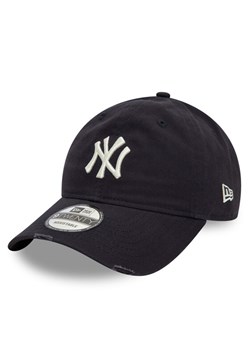 New Era Czapka z daszkiem Distressed 9Forty New York Yankees 60595226 Granatowy ze sklepu MODIVO w kategorii Czapki z daszkiem męskie - zdjęcie 182663636