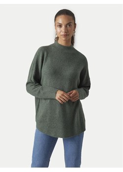 Vero Moda Sweter Plaza 10290784 Zielony Loose Fit ze sklepu MODIVO w kategorii Swetry damskie - zdjęcie 182663659