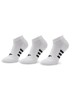 adidas Zestaw 3 par niskich skarpet unisex Prf Cush Low 3P HT3449 Biały ze sklepu MODIVO w kategorii Skarpetki męskie - zdjęcie 182663687