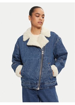 Levi's® Kurtka jeansowa Flight A9370-0001 Niebieski Relaxed Fit ze sklepu MODIVO w kategorii Kurtki damskie - zdjęcie 182663729