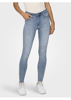 ONLY Jeansy Blush 15282346 Niebieski Skinny Fit ze sklepu MODIVO w kategorii Jeansy damskie - zdjęcie 182663899