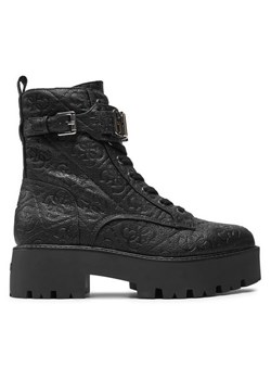 Guess Botki Vaires FLTSOM FAL10 Czarny - id: 0000303940225 - marki Guess - 182663979 Guess Botki Vaires FLTSOM FAL10 Czarny ze sklepu MODIVO w kategorii Botki - zdjęcie 182663979