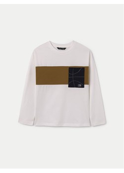 Mayoral Bluzka 7084 Écru Regular Fit ze sklepu MODIVO w kategorii T-shirty chłopięce - zdjęcie 182664007