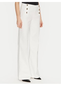 TWINSET Jeansy 251TP2590 Écru Wide Leg ze sklepu MODIVO w kategorii Jeansy damskie - zdjęcie 182664085
