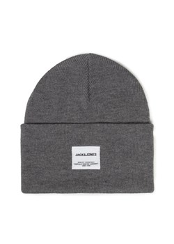 Jack&Jones Czapka Jaclong 12150627 Szary ze sklepu MODIVO w kategorii Czapki zimowe męskie - zdjęcie 182664106