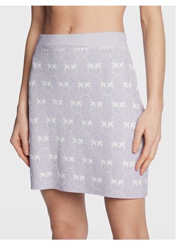 Pinko Spódnica mini Galeotto 100216 A0IT Fioletowy Slim Fit ze sklepu MODIVO w kategorii Spódnice - zdjęcie 182664177
