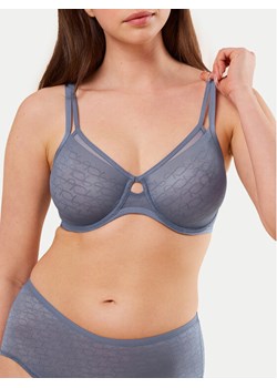 Triumph Biustonosz z fiszbiną Signature Sheer 10215906 Niebieski - id: 0000304536083 - marki Triumph - 182664197 Triumph Biustonosz z fiszbiną Signature Sheer 10215906 Niebieski ze sklepu MODIVO w kategorii Biustonosze - zdjęcie 182664197