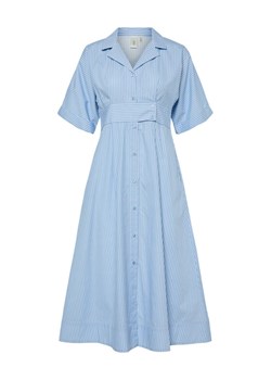 YAS Sukienka koszulowa Astor 26037276 Niebieski Regular Fit ze sklepu MODIVO w kategorii Sukienki - zdjęcie 182664596