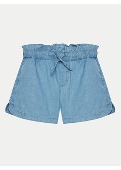 Coccodrillo Szorty materiałowe WC4119402HGJ Niebieski Relaxed Fit ze sklepu MODIVO w kategorii Spodenki dziewczęce - zdjęcie 182664659