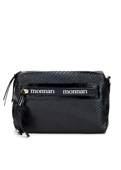 Monnari Torebka TORIMP0-24J-BAG4460-K020 Czarny ze sklepu MODIVO w kategorii Listonoszki - zdjęcie 182664707