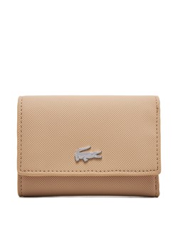 Lacoste Duży Portfel Damski NF4190AA Beżowy ze sklepu MODIVO w kategorii Portfele damskie - zdjęcie 182664709