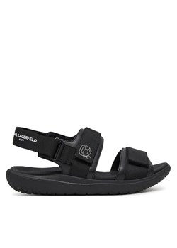 Karl Lagerfeld Kids Sandały Z30382 S Czarny ze sklepu MODIVO w kategorii Sandały dziecięce - zdjęcie 182664837