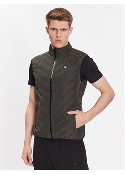 EA7 Emporio Armani Kamizelka 8NPQ03 PNE1Z 1997 Khaki Regular Fit ze sklepu MODIVO w kategorii Kamizelki męskie - zdjęcie 182664906