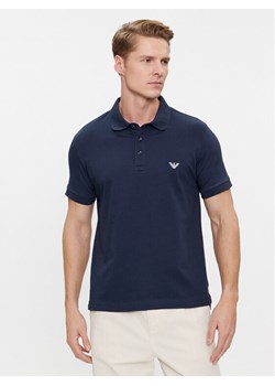 Emporio Armani Underwear Polo 211804 4R461 06935 Granatowy Regular Fit ze sklepu MODIVO w kategorii T-shirty męskie - zdjęcie 182664916