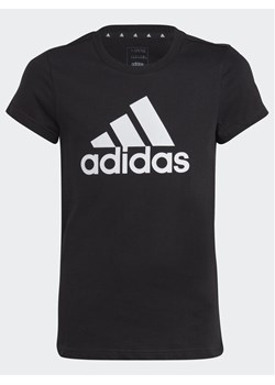 adidas T-Shirt Essentials Big Logo Cotton T-Shirt IC6120 Czarny Slim Fit ze sklepu MODIVO w kategorii T-shirty chłopięce - zdjęcie 182664958