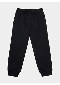 United Colors Of Benetton Spodnie dresowe 3V0KCF044 Czarny Regular Fit ze sklepu MODIVO w kategorii Spodnie chłopięce - zdjęcie 182665109