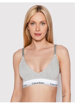 Calvin Klein Underwear Biustonosz do karmienia 000QF6218E Szary ze sklepu MODIVO w kategorii Bielizna ciążowa - zdjęcie 182665188