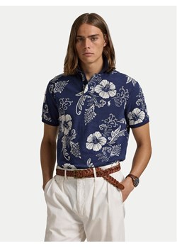 Polo Ralph Lauren Polo 710956684001 Granatowy Custom Slim Fit ze sklepu MODIVO w kategorii T-shirty męskie - zdjęcie 182665218