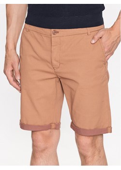 Lindbergh Szorty materiałowe 30-505048 Brązowy Slim Fit ze sklepu MODIVO w kategorii Spodenki męskie - zdjęcie 182665339