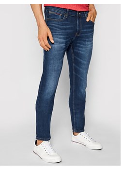 Tommy Jeans Jeansy Scanton DM0DM09553 Granatowy Slim Fit ze sklepu MODIVO w kategorii Jeansy męskie - zdjęcie 182665427