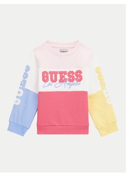 Guess Bluza K4YQ03 KA6R3 Kolorowy Regular Fit ze sklepu MODIVO w kategorii Bluzy dziewczęce - zdjęcie 182665445