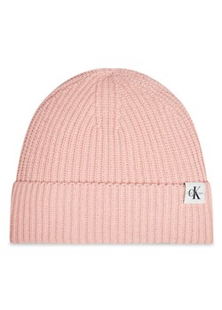 Calvin Klein Jeans Czapka Monogram IU0IU00440 Różowy ze sklepu MODIVO w kategorii Czapki dziecięce - zdjęcie 182665456