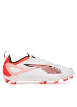 Puma Buty do piłki nożnej Ultra 5 Play Fg/Ag Jr 108170 01 Biały ze sklepu MODIVO w kategorii Buty sportowe dziecięce - zdjęcie 182665516