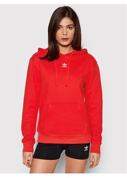 adidas Bluza Hoodie HF7508 Czerwony Regular Fit - id: 0000209021912 - marki adidas - 182665535 adidas Bluza Hoodie HF7508 Czerwony Regular Fit ze sklepu MODIVO w kategorii Bluzy damskie - zdjęcie 182665535