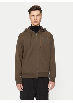 Armani Exchange Bluza 6DZMAF ZJKBZ 1897 Zielony Regular Fit ze sklepu MODIVO w kategorii Bluzy męskie - zdjęcie 182665557