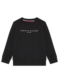 Tommy Hilfiger Bluza Essential Sweatshirt KS0KS00212 Czarny Regular Fit ze sklepu MODIVO w kategorii Bluzy chłopięce - zdjęcie 182665588