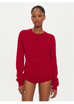 Herskind Kardigan Roselle 5241969 Czerwony Regular Fit ze sklepu MODIVO w kategorii Swetry damskie - zdjęcie 182665608