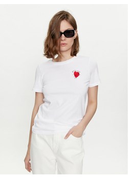 Marella T-Shirt Branca 2413971034 Biały Regular Fit ze sklepu MODIVO w kategorii Bluzki damskie - zdjęcie 182665645