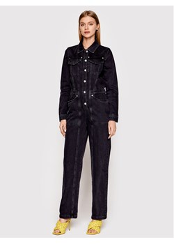 The Kooples Kombinezon FCOM24000J Czarny Regular Fit ze sklepu MODIVO w kategorii Kombinezony damskie - zdjęcie 182665695