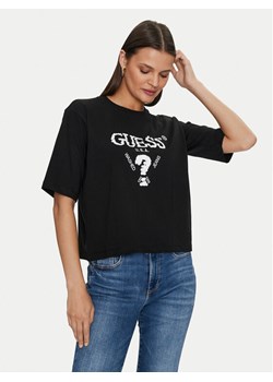 Guess T-Shirt Aurelie V4YI06 I3Z14 Czarny Boxy Fit ze sklepu MODIVO w kategorii Bluzki damskie - zdjęcie 182665705
