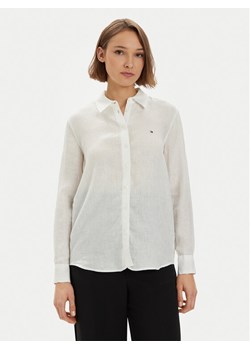 Tommy Hilfiger Koszula WW0WW42037 Biały Relaxed Fit ze sklepu MODIVO w kategorii Koszule damskie - zdjęcie 182665799