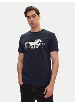Mustang T-Shirt Austin 1016279 Granatowy Regular Fit ze sklepu MODIVO w kategorii T-shirty męskie - zdjęcie 182665877