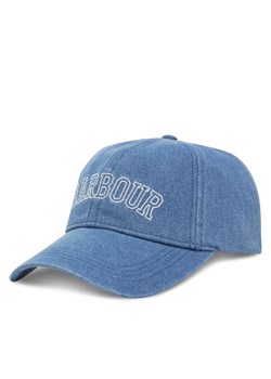 Barbour Czapka z daszkiem Emily Denim LHA0582BL31 Niebieski ze sklepu MODIVO w kategorii Czapki z daszkiem damskie - zdjęcie 182665906