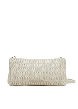 Calvin Klein Jeans Torebka Rouched Zip Top Bag LV04K3090G Écru ze sklepu MODIVO w kategorii Torebki damskie - zdjęcie 182665955