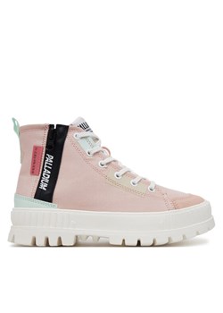 Palladium Sneakersy Pallashock Backzip 2 94469-605-M Różowy ze sklepu MODIVO w kategorii Buty sportowe damskie - zdjęcie 182665957