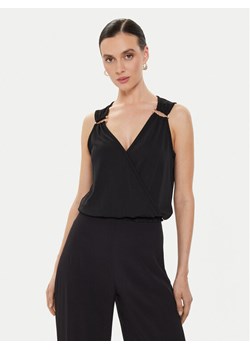 Morgan Top 241-DAISY Czarny Regular Fit ze sklepu MODIVO w kategorii Bluzki damskie - zdjęcie 182666048