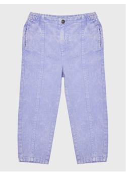 United Colors Of Benetton Jeansy 4I8BCE01G Fioletowy Relaxed Fit ze sklepu MODIVO w kategorii Spodnie dziewczęce - zdjęcie 182666068