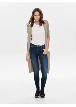 JDY Kardigan 15184979 Beżowy Regular Fit ze sklepu MODIVO w kategorii Swetry damskie - zdjęcie 182666098
