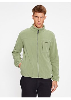 Fila Polar FAM0457 Zielony Regular Fit ze sklepu MODIVO w kategorii Bluzy męskie - zdjęcie 182666136