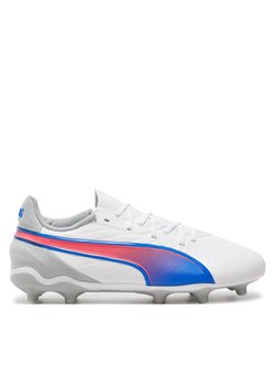Puma Buty do piłki nożnej KING MATCH FG/AG Jr 108048 Biały ze sklepu MODIVO w kategorii Buty sportowe dziecięce - zdjęcie 182666168