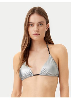 HUGO Góra od bikini 50535242 Srebrny ze sklepu MODIVO w kategorii Stroje kąpielowe - zdjęcie 182666198