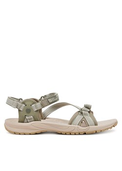 Jack Wolfskin Sandały Lakewood Ride Sandal M 4019041 Beżowy ze sklepu MODIVO w kategorii Sandały damskie - zdjęcie 182666219
