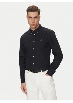 Lacoste Koszula CH2933 Czarny Regular Fit ze sklepu MODIVO w kategorii Koszule męskie - zdjęcie 182666445