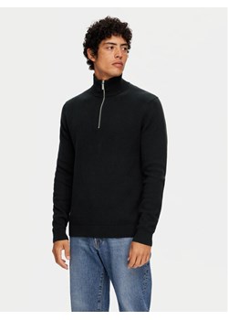 Selected Homme Sweter Dane 16092601 Czarny Regular Fit ze sklepu MODIVO w kategorii Swetry męskie - zdjęcie 182666449