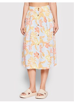 Roxy Spódnica midi Night Time ERJWK03121 Kolorowy Regular Fit ze sklepu MODIVO w kategorii Spódnice - zdjęcie 182666478