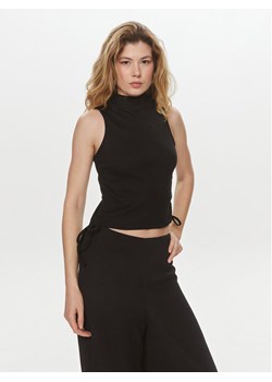 Brave Soul Top LV-69MACIE Czarny Slim Fit ze sklepu MODIVO w kategorii Bluzki damskie - zdjęcie 182666567